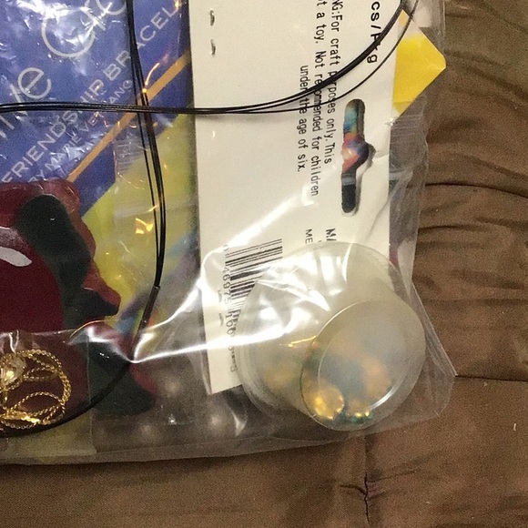 Colorful Bead Craft Set, 1 gallon bag + adding more all the time. - Picture 7 of 7